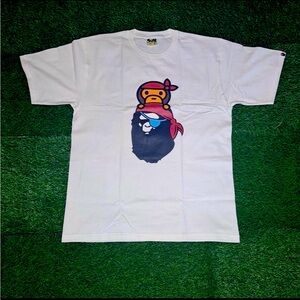 BAPE Pirate Milo On Pirate Ape Tee
